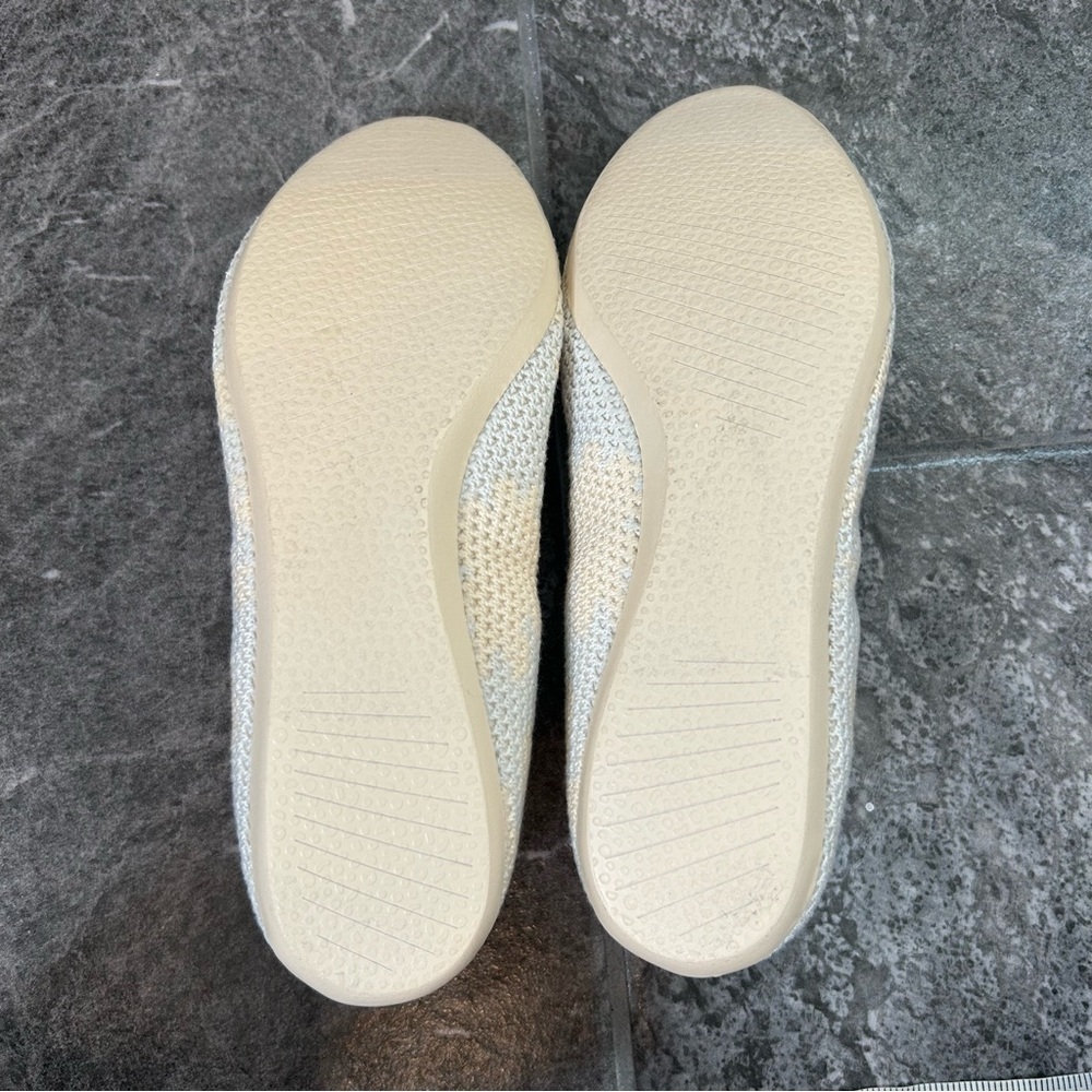 NWOB Allbirds Tree Breezers Cream Ballet Flats Size 7 Office Travel Comfort - Picture 11 of 12